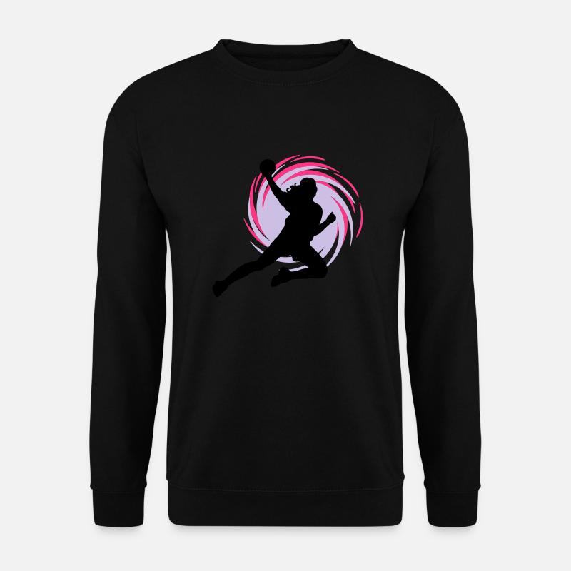 Wirbel Handballerin - Unisex Pullover - Schwarz