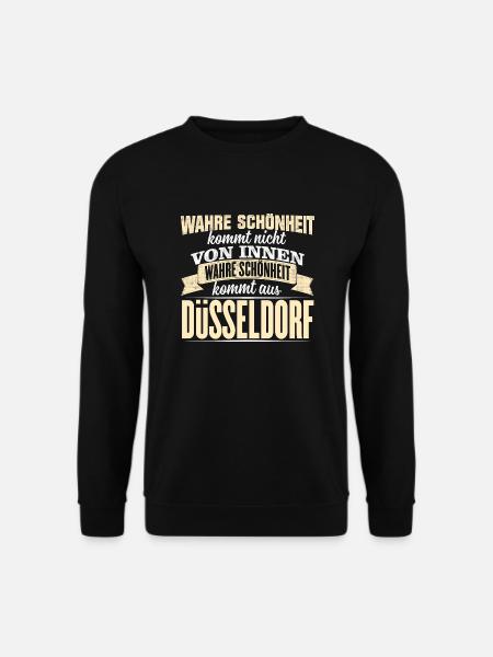 DÜSSELDORF - Schönheit - Unisex Pullover - Schwarz