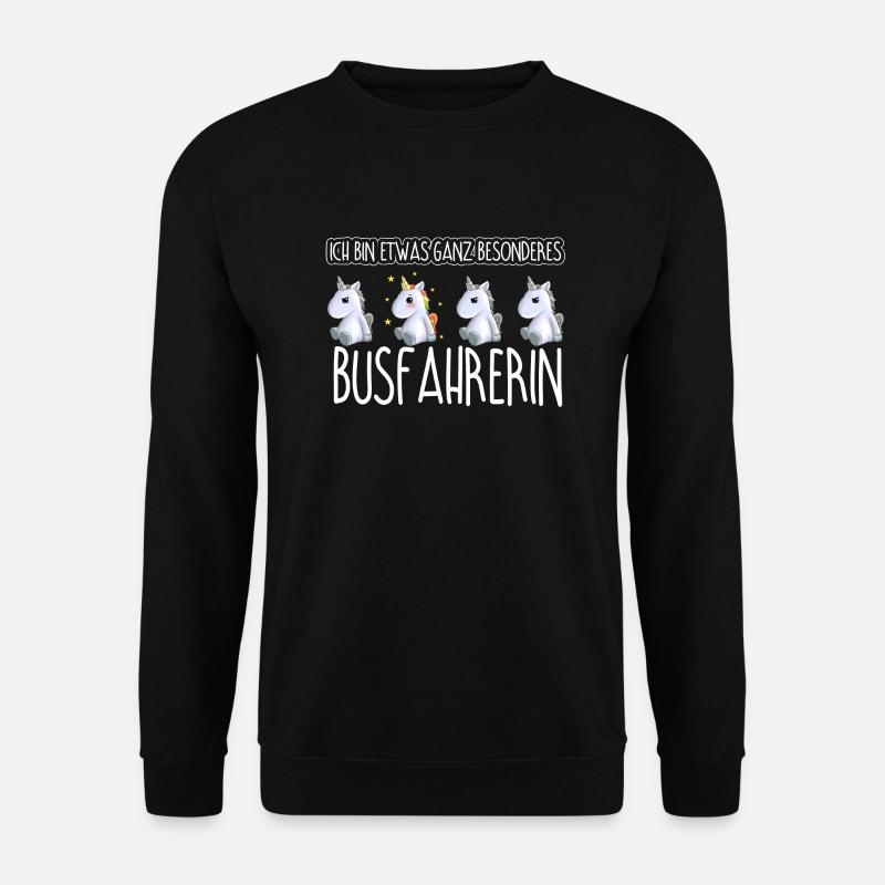 BUSFAHRERIN - Toll - Unisex Pullover - Schwarz