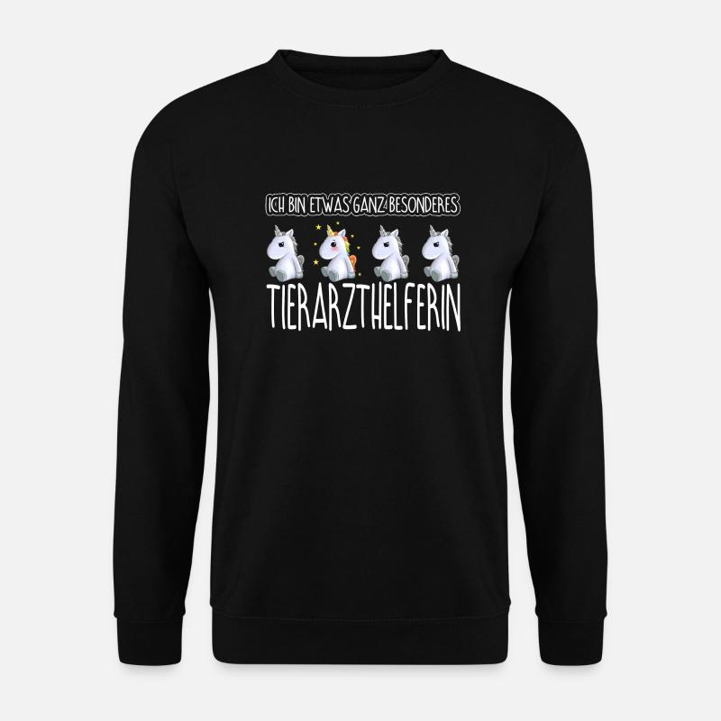 TIERARZTHELFERIN - Toll - Unisex Pullover - Schwarz