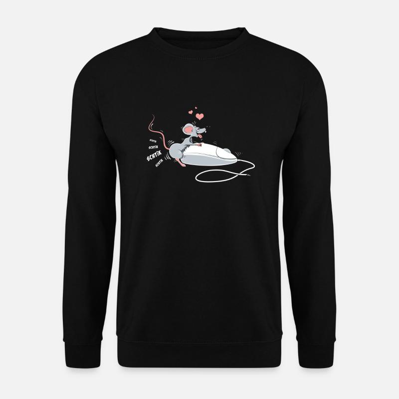 Die Maus ... - Unisex Pullover - Schwarz