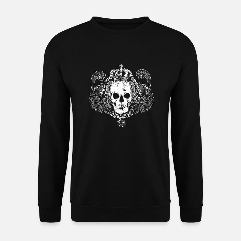 skulls king - Unisex Sweatshirt - black