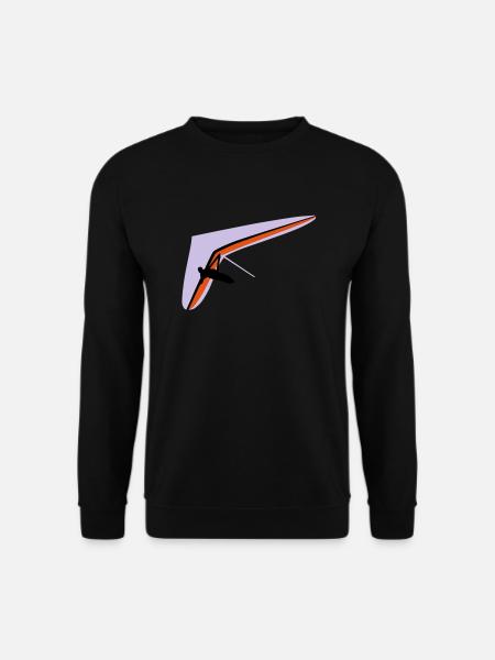 Hängegleiter - Unisex Pullover - Schwarz
