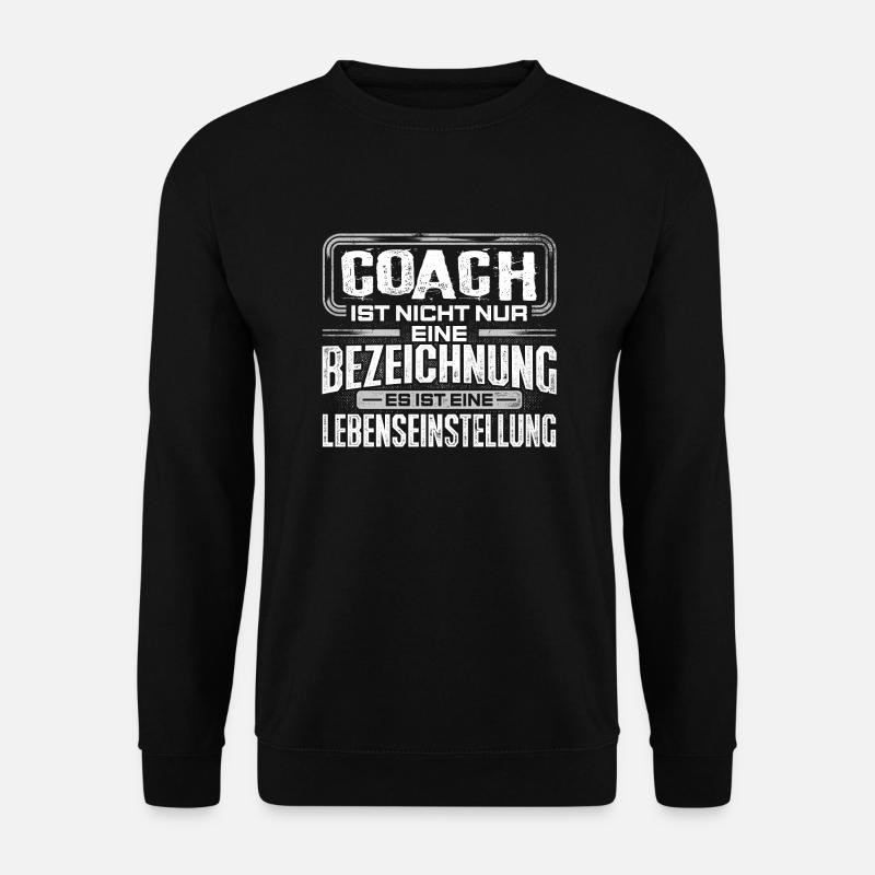 COACH - Leben - Unisex Pullover - Schwarz