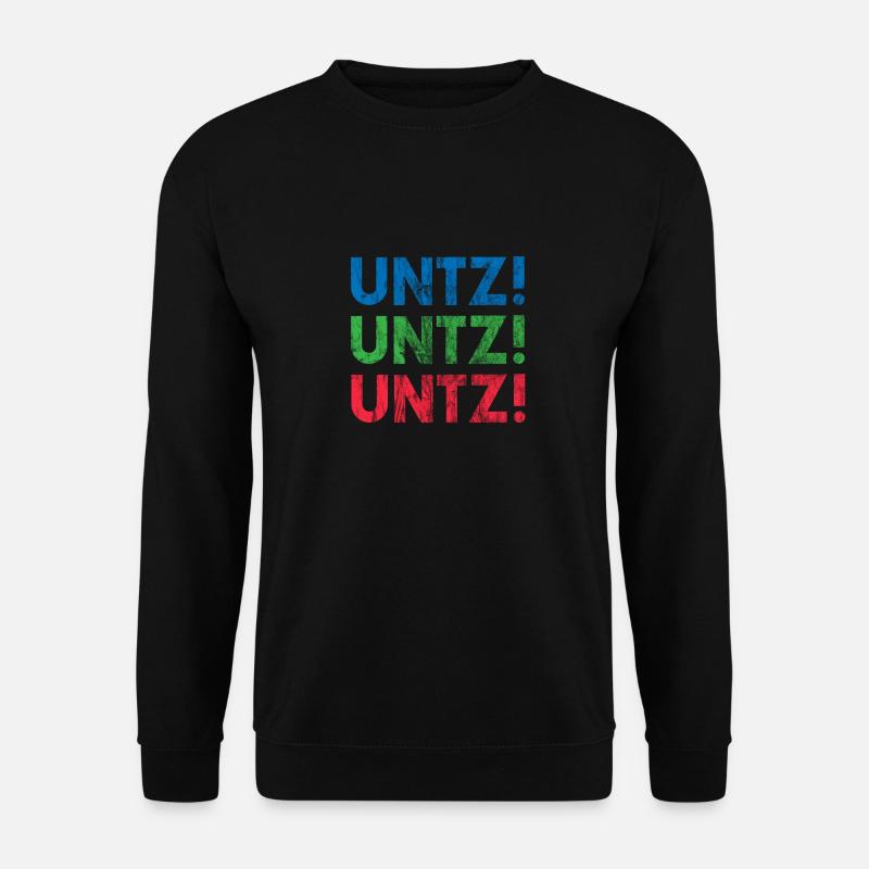 EDM Electronic Dance Music Techno Rave - Unisex Sweatshirt - black
