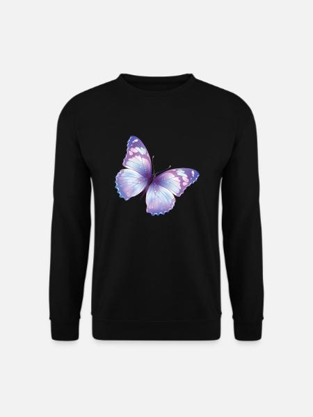 butterfly - Unisex Sweatshirt - black
