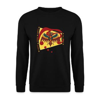 Falke - Unisex Pullover - Schwarz - Vorne - Alina (178cm) & Michal (187cm)