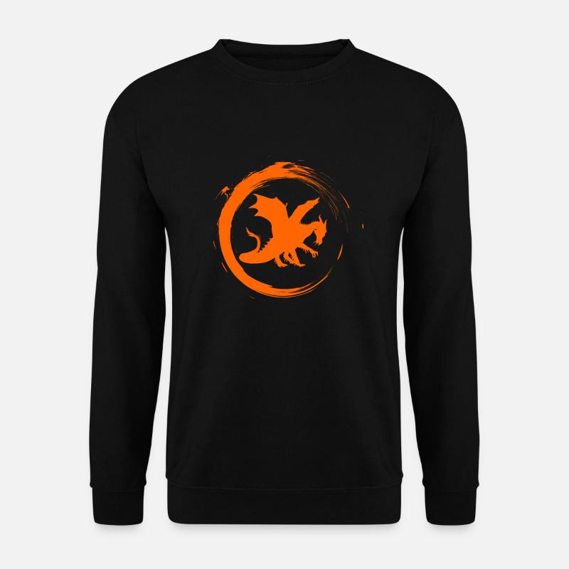 dragon - Sweat-shirt Unisexe - noir