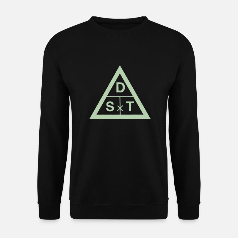 dst olive - Unisex Sweatshirt - black