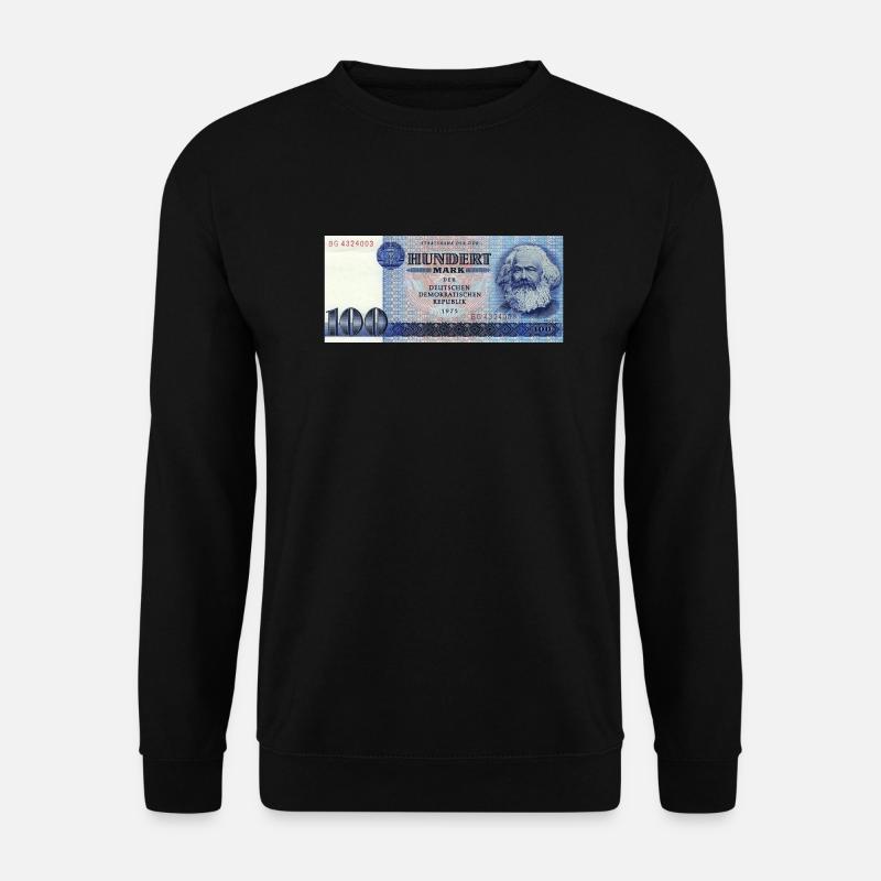 100 Mark der DDR - Unisex Pullover - Schwarz