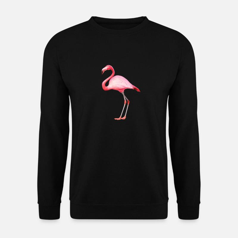 flamingo - Unisex Pullover - Schwarz
