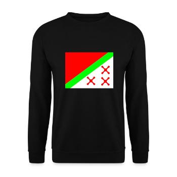 Katanga - Sweat-shirt Unisexe - noir - Devant - Alina (178cm) & Michal (187cm)