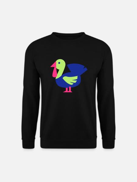 un dindon - Sweat-shirt Unisexe - noir