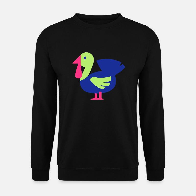 turkey - Unisex Pullover - Schwarz