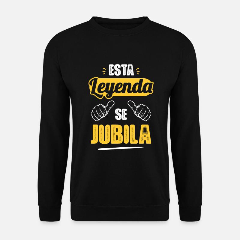 This Legend Retires - Unisex Sweatshirt - black