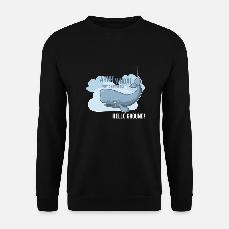 Hello Ground! - Unisex Sweatshirt - black