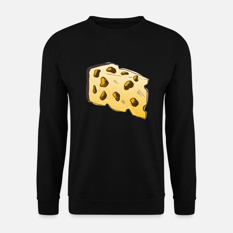Cheese - Unisex Sweatshirt - black