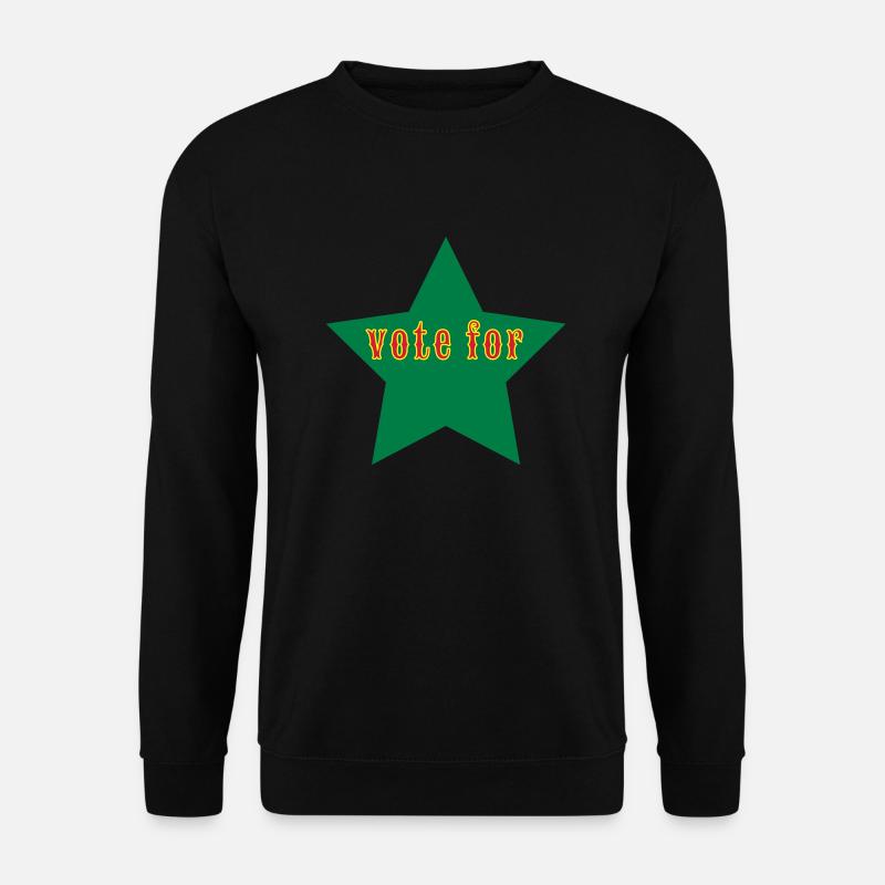 vote_for_ - Unisex Pullover - Schwarz
