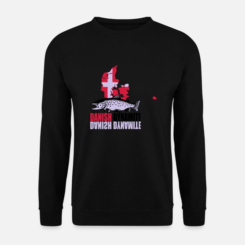 meerforelle_dk - Unisex Pullover - Schwarz