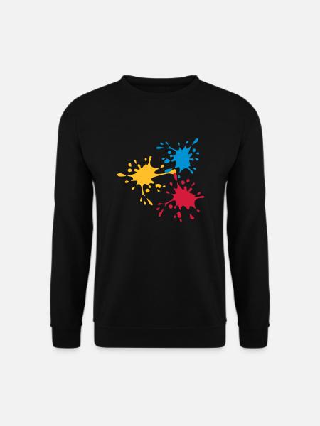 Farbe - Unisex Pullover - Schwarz
