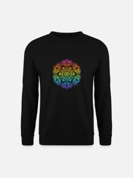 Mandala - Unisex Sweatshirt - black