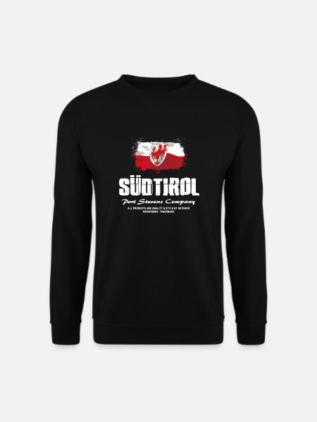Südtirol Flagge - Unisex Pullover - Schwarz