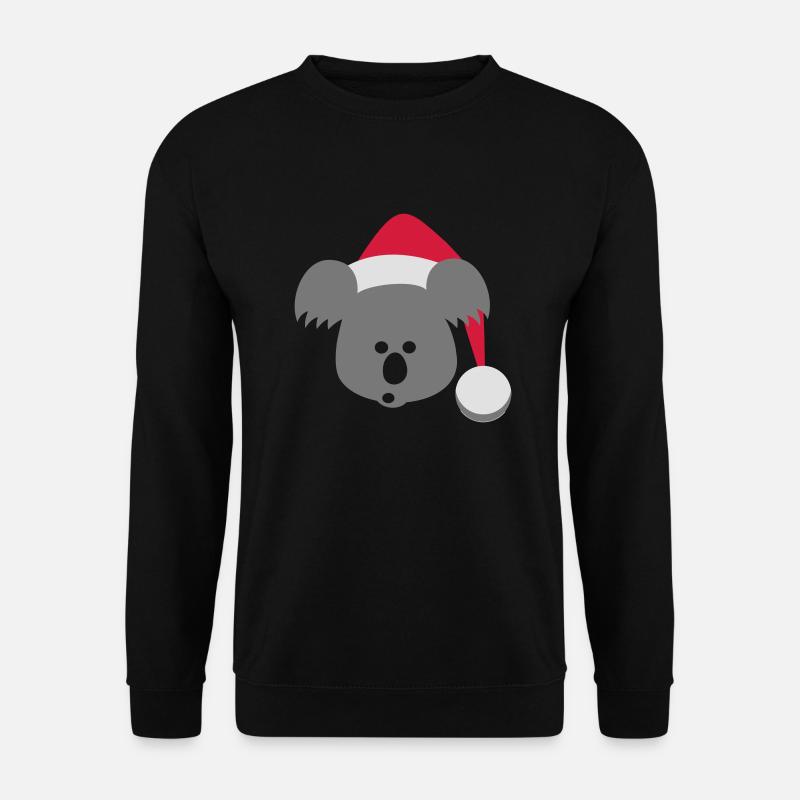 Koala Design Nikoalaus - Unisex Pullover - Schwarz
