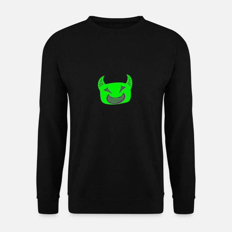 Green devil - Unisex Pullover - Schwarz