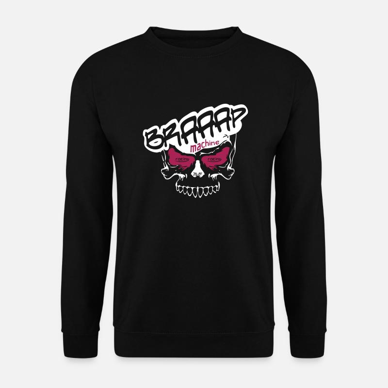 Braap Pink - Unisex Pullover - Schwarz