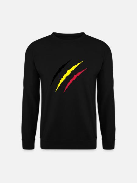 krallen_belgien - Sweat-shirt Unisexe - noir