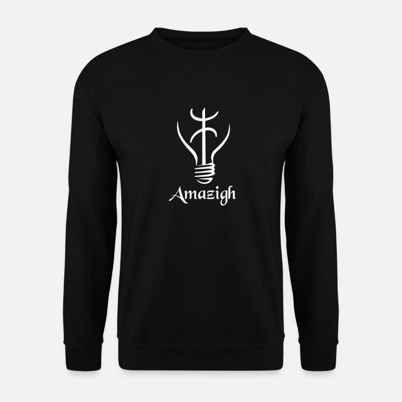 Amazigh Sign Tifinagh Berber - Unisex Pullover - Schwarz