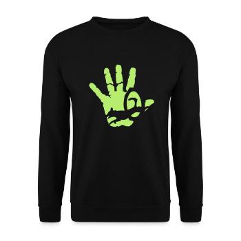 main agility - Sweat-shirt Unisexe - noir - Devant - Alina (178cm) & Michal (187cm)