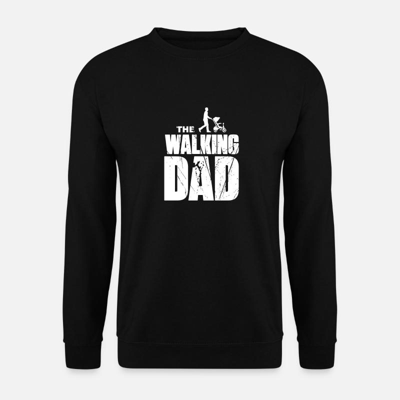 The Walking Dad - Unisex Pullover - Schwarz