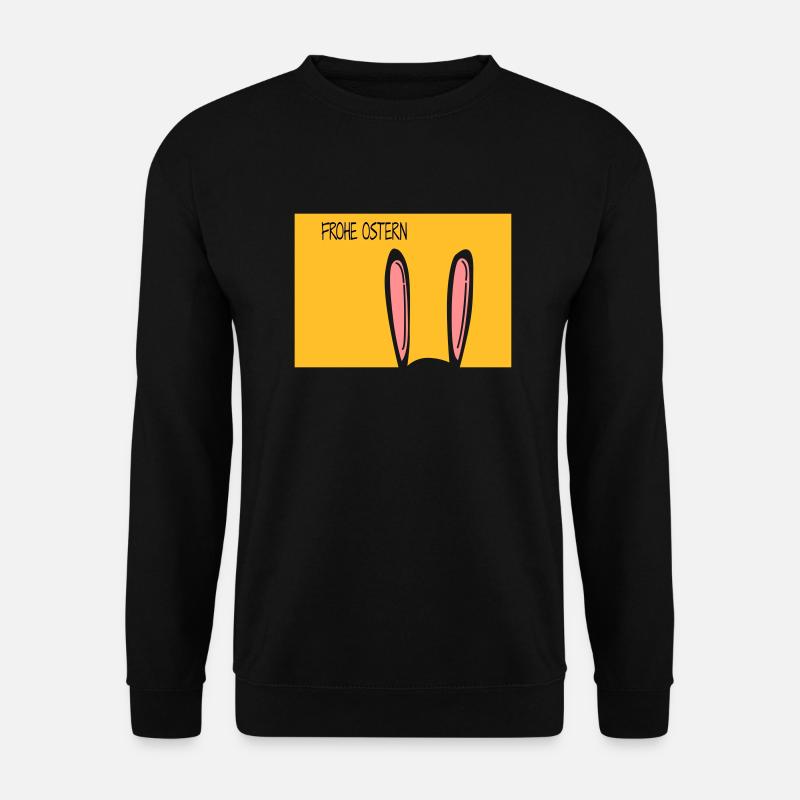 Frohe Ostern - Unisex Pullover - Schwarz