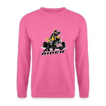 Quad Racing - ATV Racer - Sweat-shirt Unisexe - rose - Devant