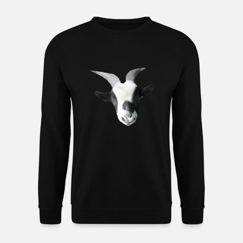 Robin der Ziegenbock - Unisex Pullover - Schwarz