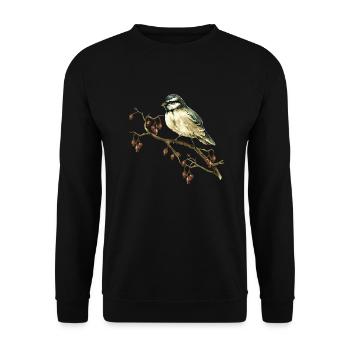 Oiseau coloré - Sweat-shirt Unisexe - noir - Devant - Alina (178cm) & Michal (187cm)