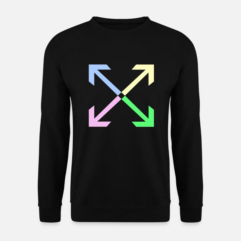 X Arrows - Unisex Sweatshirt - black