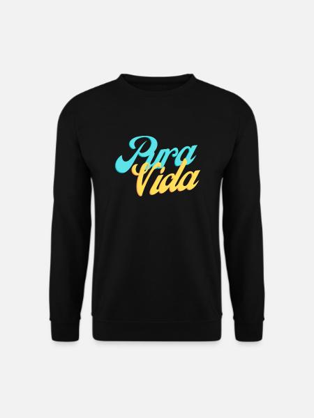 Pura Vida - Unisex Pullover - Schwarz
