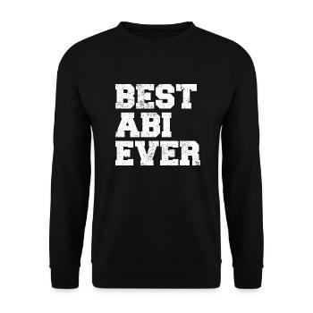 Best Abi Ever Bruder Türkei Türkisch Türkiye - Unisex Pullover - Schwarz - Vorne - Alina (178cm) & Michal (187cm)