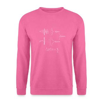 Grundsatz der Unsicherheit - Unisex Pullover - Pink - Vorne