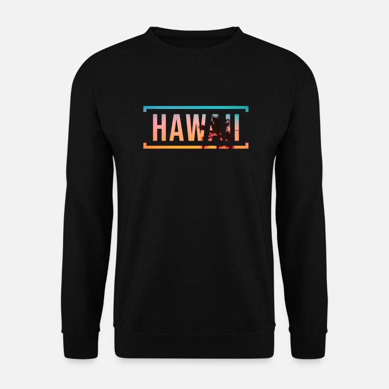 Hawaii - Unisex Pullover - Schwarz
