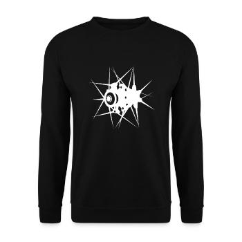 Spoke Bicycle Gift Bicycle Sport - Unisex Sweatshirt - black - Front - Alina (178cm) & Michal (187cm)