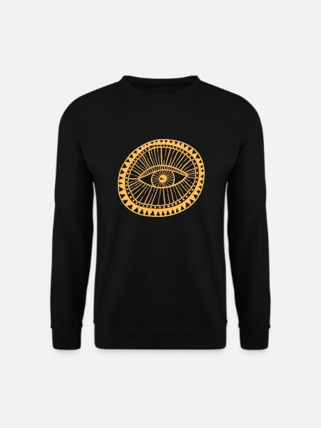 Magisches Auge - Unisex Pullover - Schwarz