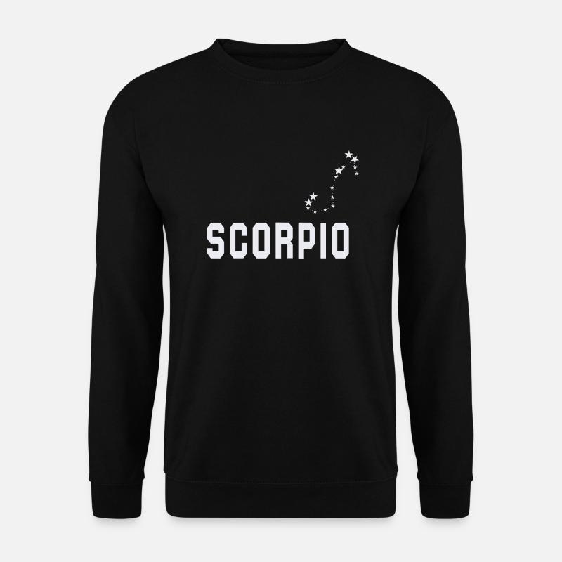 Sternzeichen Skorpion - Unisex Pullover - Schwarz