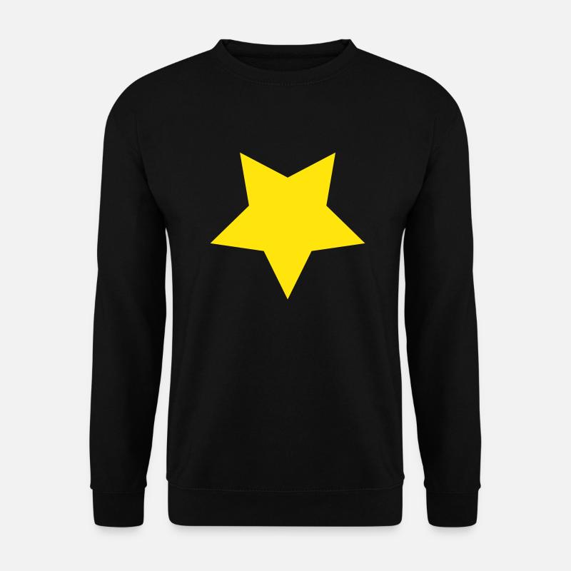 Stern - Unisex Pullover - Schwarz