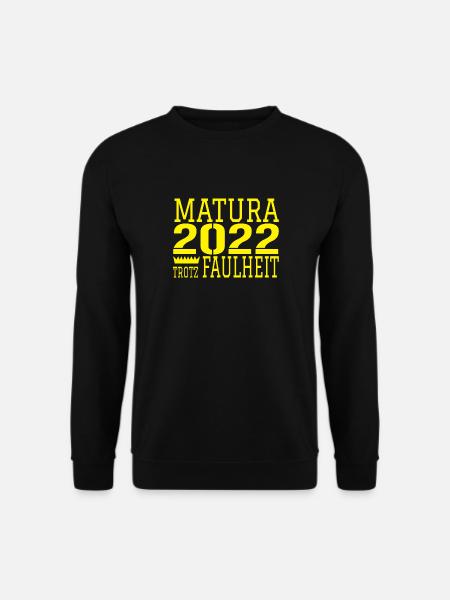 MATURA - Unisex Pullover - Schwarz