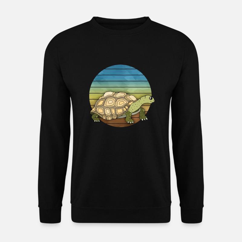 Schildkröte - Unisex Pullover - Schwarz