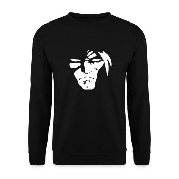 Bad Cooker - Unisex Pullover - Schwarz - Vorne - Alina (178cm) & Michal (187cm)