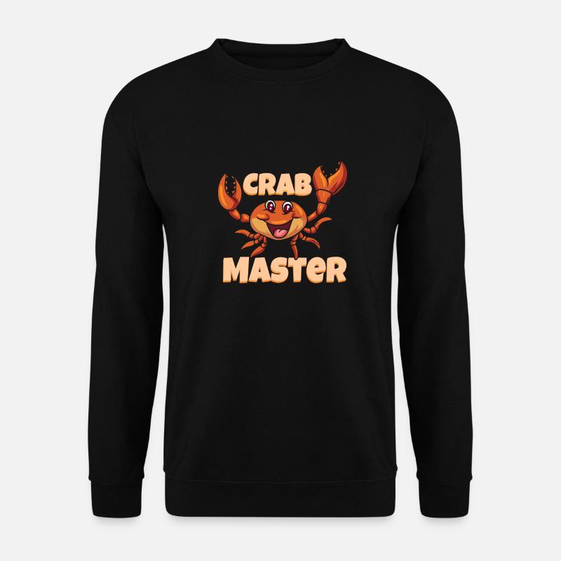 Meeresfrüchte kochen - Unisex Pullover - Schwarz
